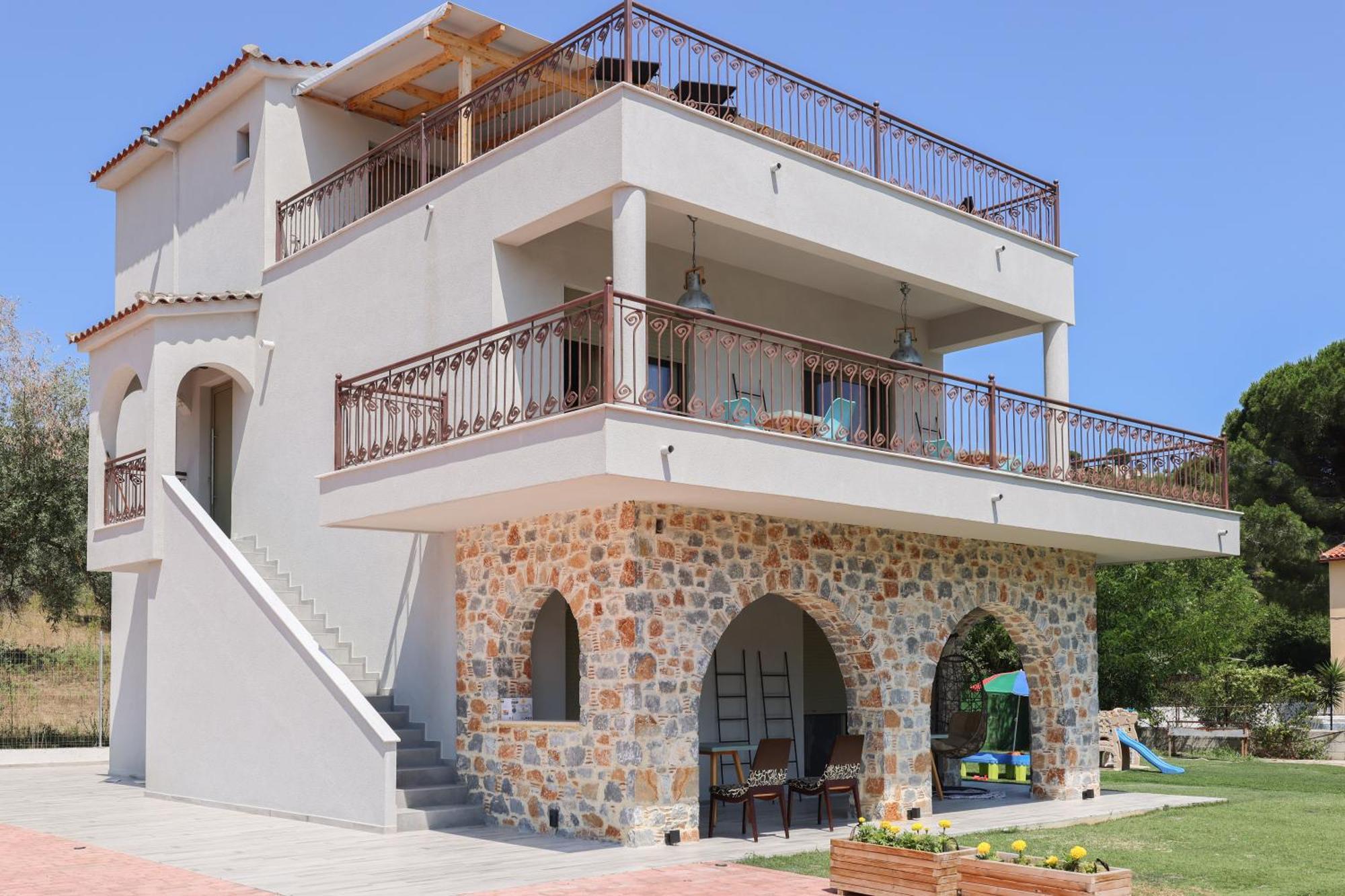 KT Villa Troulos Buitenkant foto